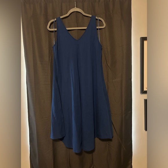 NEW Style&Co Women’s Flip Flop Blue Sleeveless Dress Size Large - Picture 9 of 12